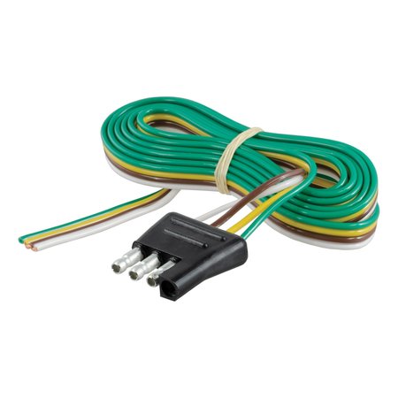 CURT Automotive Electrical Plug, 16 ga Wire 58032